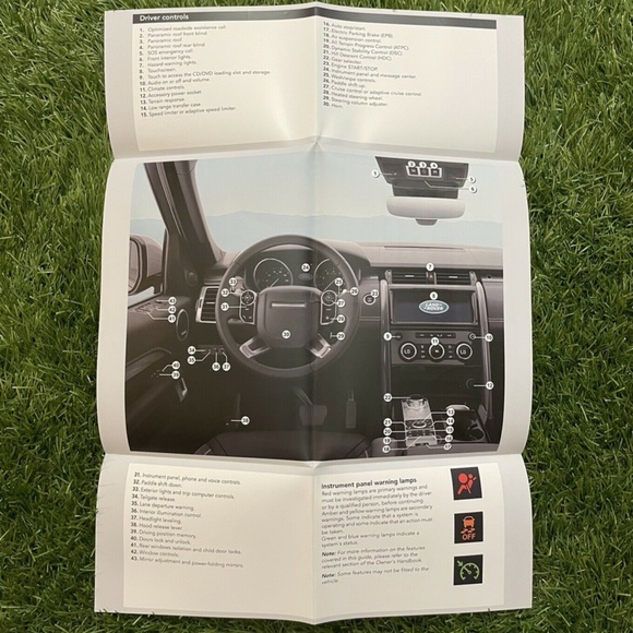 2018 Land Rover DISCOVERY Owners Manual - Picture 8 of 12